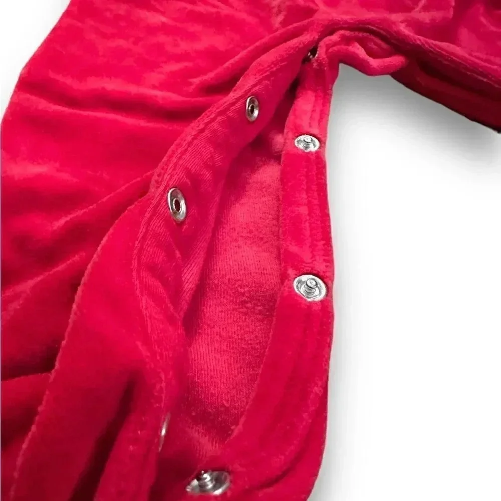 Ralph Lauren | Baby Girls’ Footed Velour Coverall (9 mos) ❤️